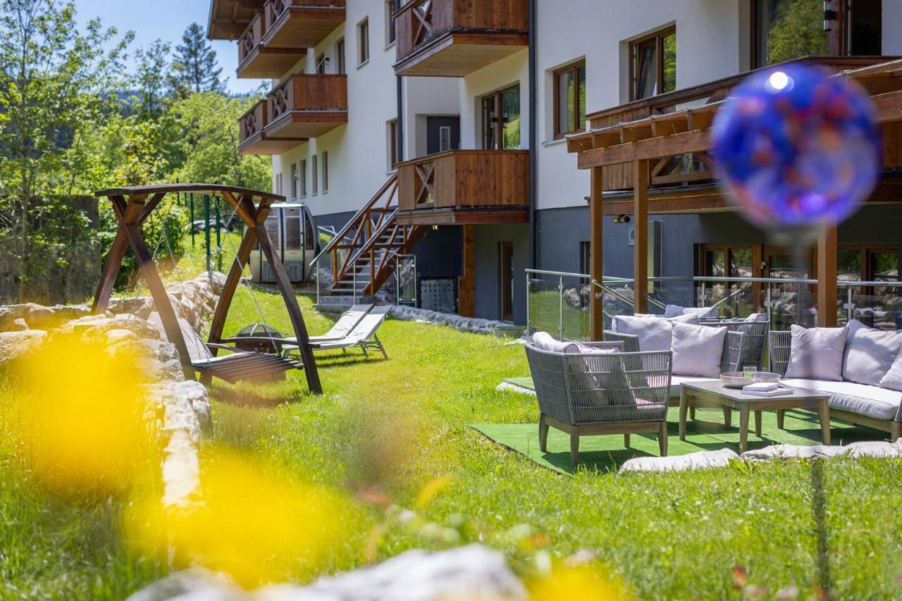 Apart- Und Wellnesshotel Dachsteinresort Русбах-ам-Пас-Гшютт Экстерьер фото