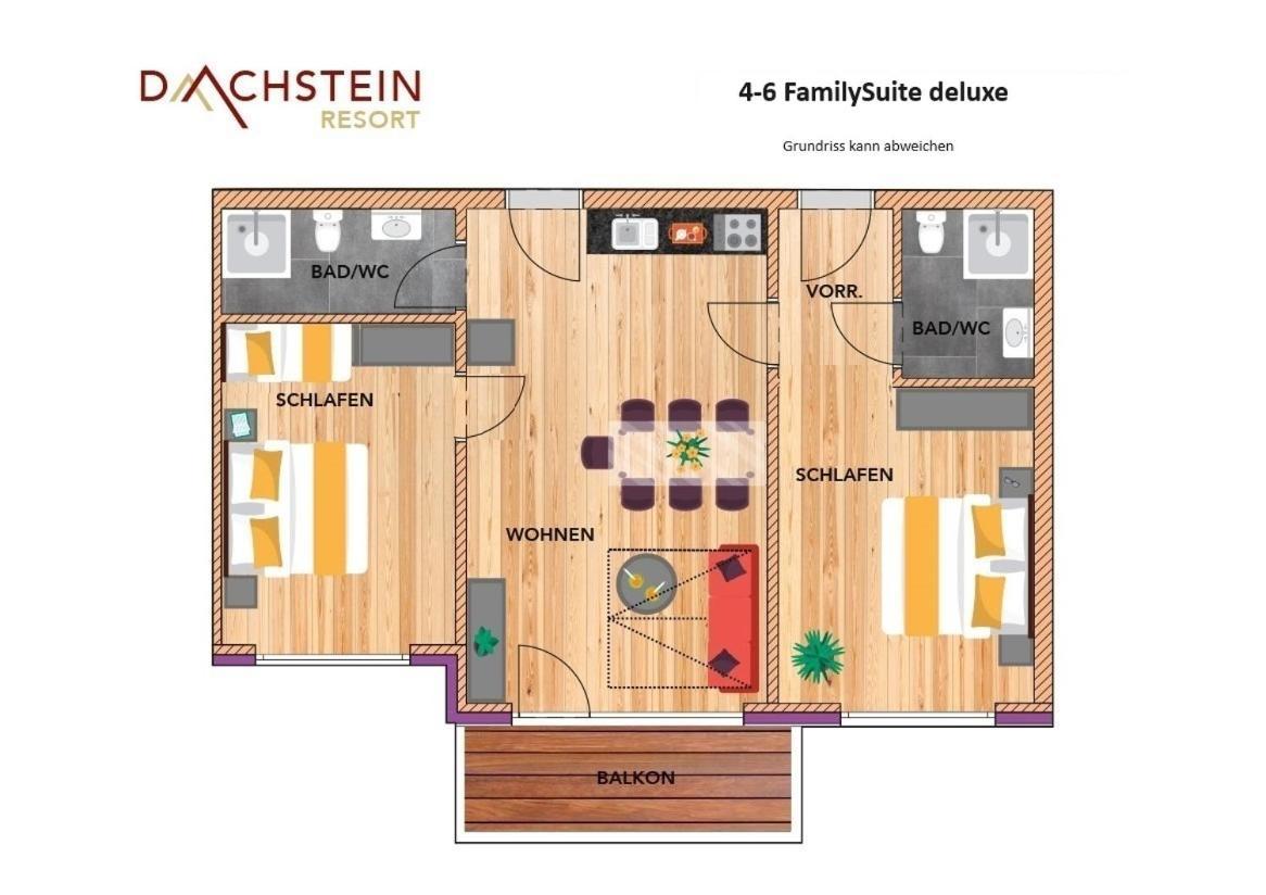 Apart- Und Wellnesshotel Dachsteinresort Русбах-ам-Пас-Гшютт Экстерьер фото