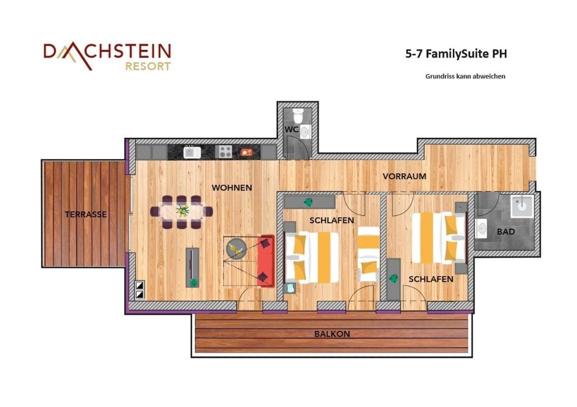 Apart- Und Wellnesshotel Dachsteinresort Русбах-ам-Пас-Гшютт Экстерьер фото